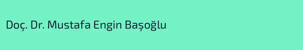 Doç. Dr. Mustafa Engin Başoğlu